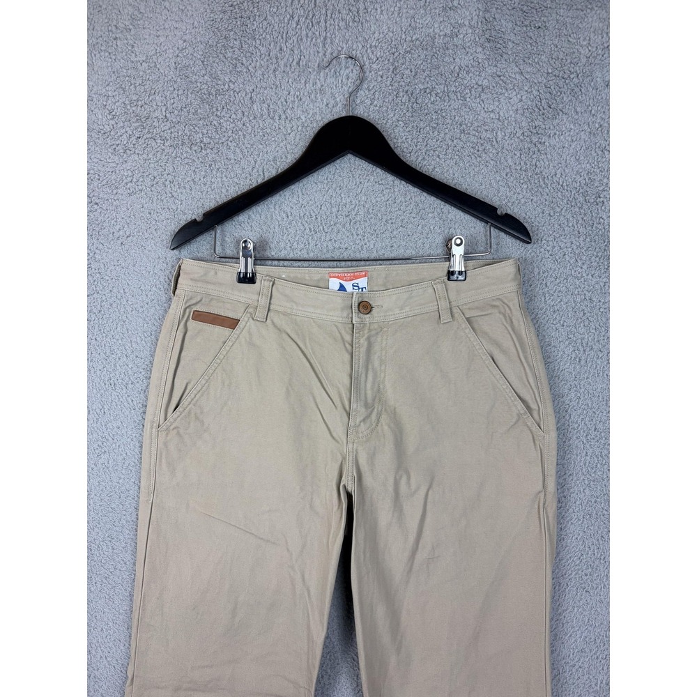 Southern Tide Pants Mens 32x32 Beige Khaki RT-7's Regular Fit Stretch Chino Golf